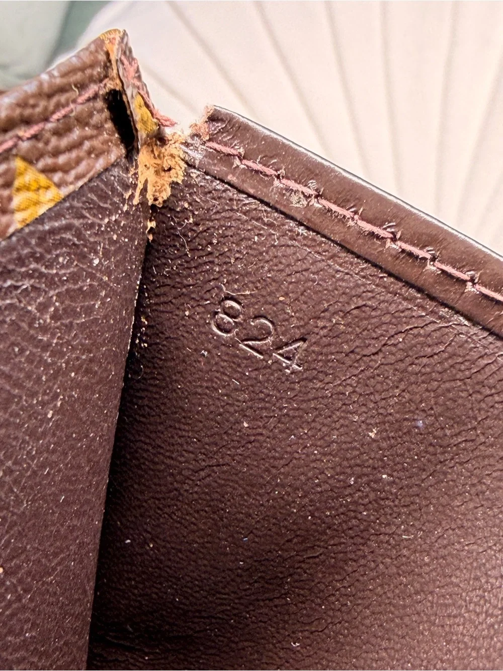 Louis Vuitton Vintage Monogram Canvas Card Holder Wallet